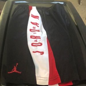 Boys dryfit Jordan shorts